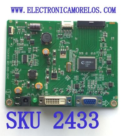 MAIN FUENTE  PARA MONITOR HP / NUMERO DE PARTE GHACBHP024 / 715G4455-M01-000-004C / 1710123M0188 / MODELO 2011X 	